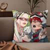Gokurakugai Pillow Case Silky Elegant Comfort Sofa Bed Invisible Zipper