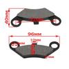 Front Rear Brake Pads Motorcycle Bicycle Disc for CF moto CF 500 600 X5 X6 X8 U5 ATV UTV Moto Parts