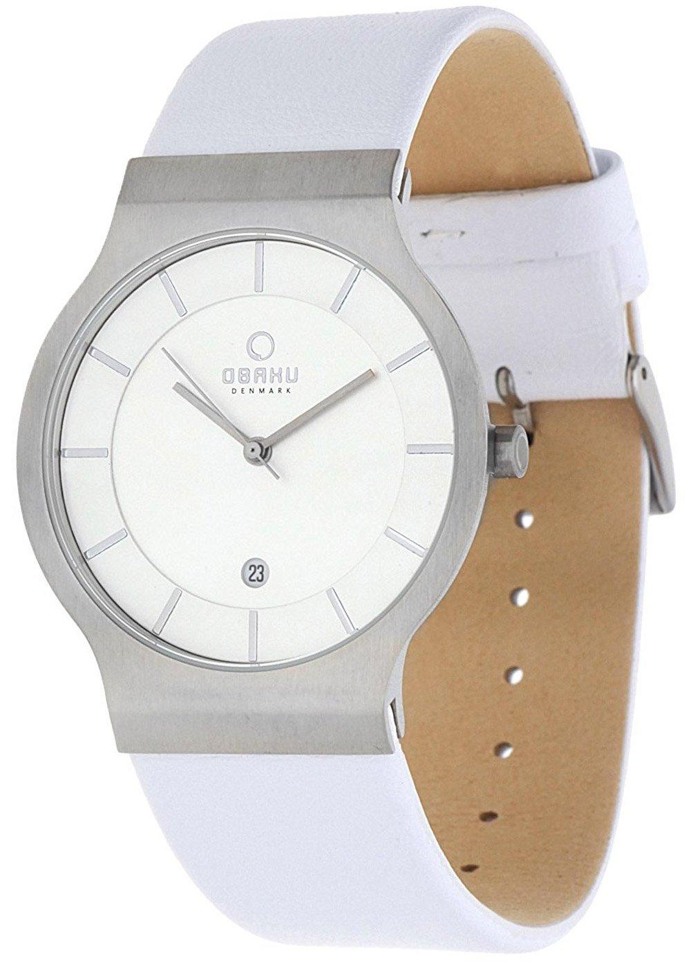 

Часы Obak Дания Бренд Японский Кварц 38мм 3ATM V133GCIRW1 [Товар] серебряный