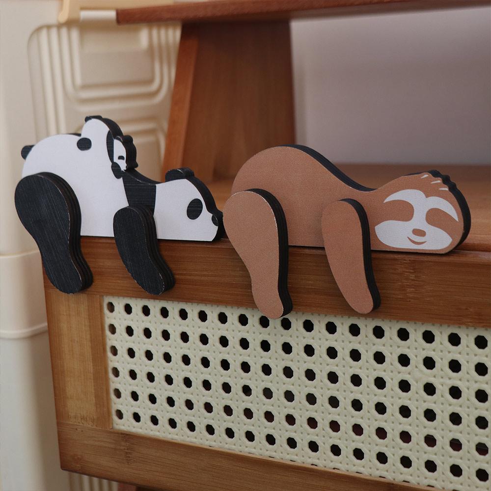 Portable Bear Door Frame Decoration Stable Sleeping Bear Door Corner Protector Baby Room