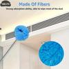 1*Microfiber Ceiling Fan Duster Extends Up To 80cm Long Handled Dust Locking Reusable Cleaner Brush For Home Effortless Cleaning