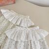 Girls Summer Floral Mosquito-Repellent Lightweight Bloomers with Ruffled Cuffs