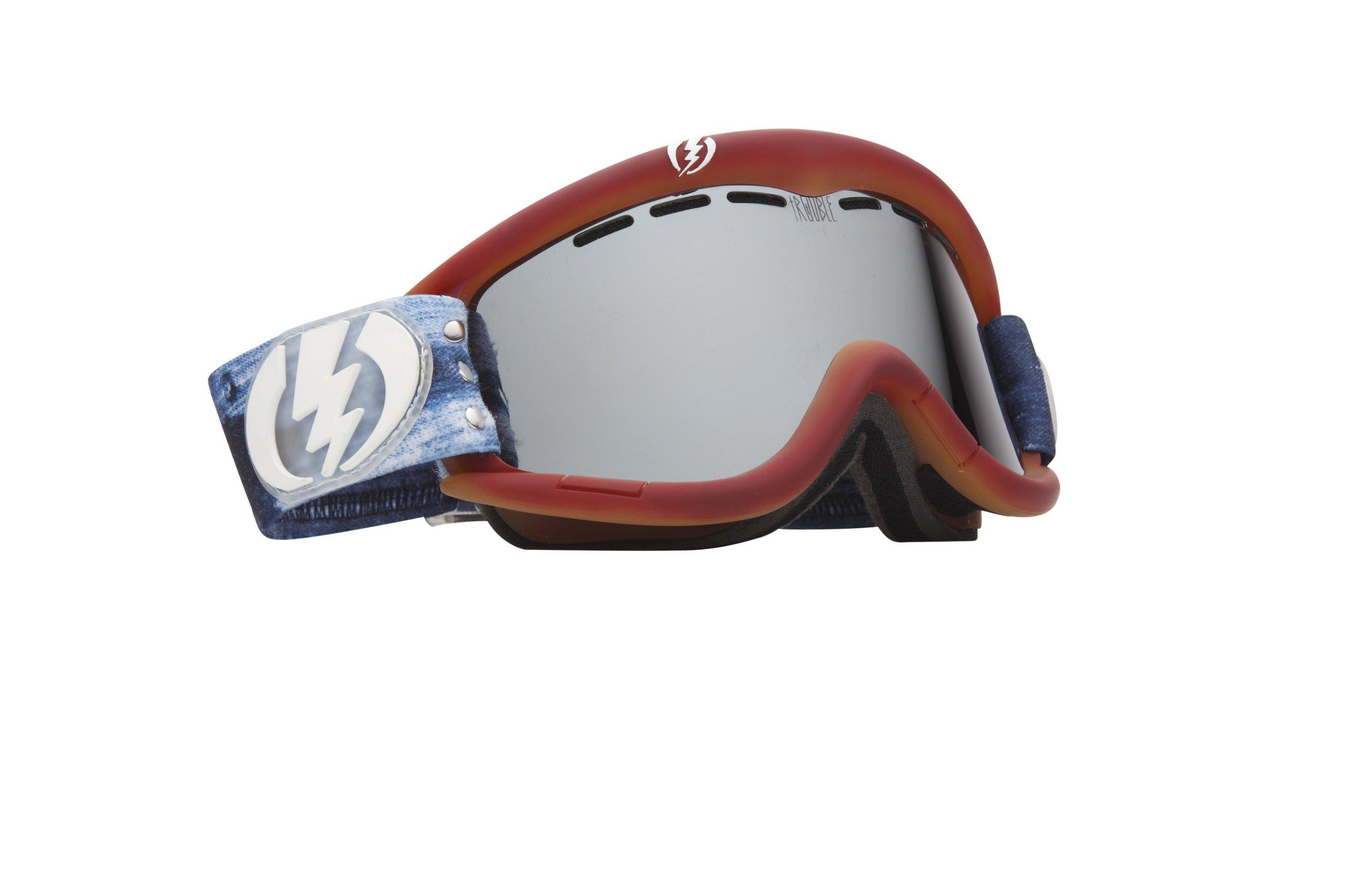 

Electric Goggles EG0112809 BSRC EG1 RIDS Trouble Andrew Signature Chrome Ski Snowboard Snow Goggles Winter Sports with Bonus Lens Bronze/Silver