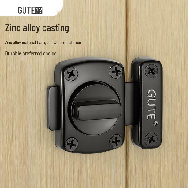 GUTE Drill-Free Surface Mount Door Latch