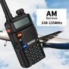 Baofeng UV-5R Walkie Talkie Airband Wireless Copy Frequency AM FM Long Rang Hunting Station Powerful Two Way Portable Radio