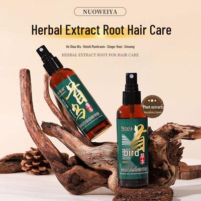 He Shou Wu & Ku Shen Hair Oil Serum for Women - Enhances Dry, Curly, Frizzy Hair