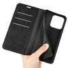For iPhone 15 Scratch Resistant PU Leather Wallet Flip Case Skin-touch Stand Cover