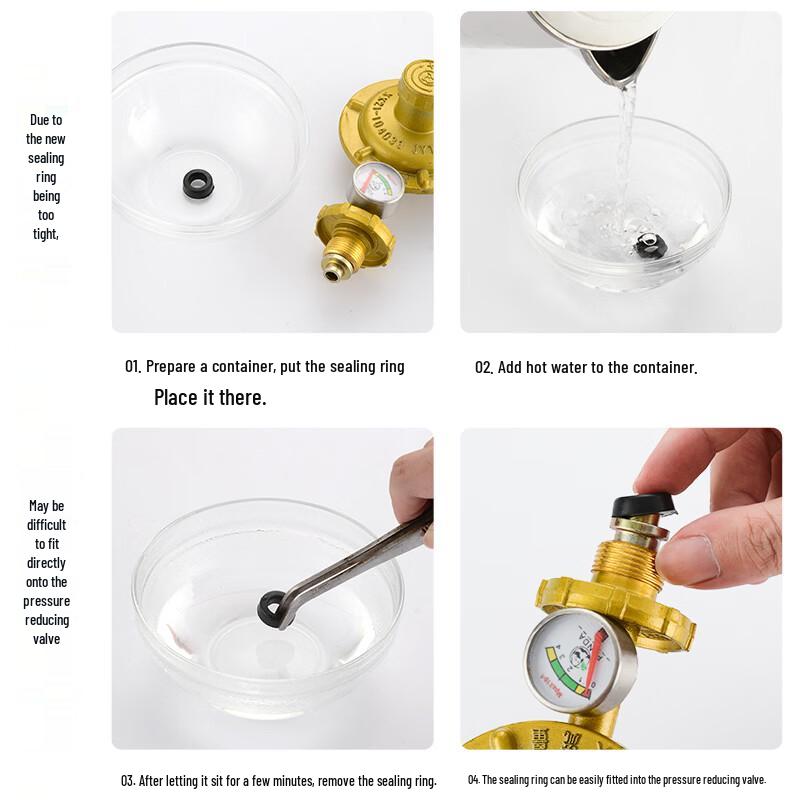 Gas Cylinder Pressure Reducer Rubber Gasket