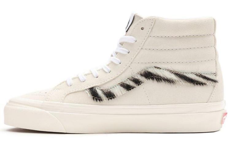 Vans SK8 Hi 38 DX Anaheim Factory-True White Zebra VN0A38GF4UX 38