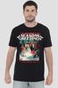 STRANGER THINGS SEASONS GREETINGS SNOWMAN - Men's T-Shirt S-2XL - BLACK
