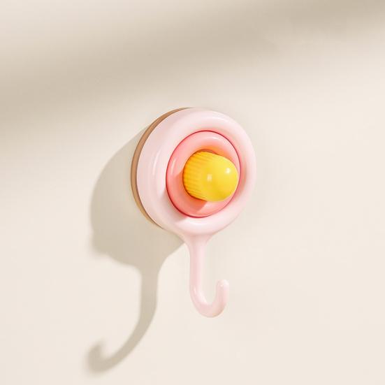 Saugnapf Wandhaken Abnehmbarer Wandhaken Wasserdichter Badezimmerhaken Eingang Schlafzimmer Kleider Schal Küche