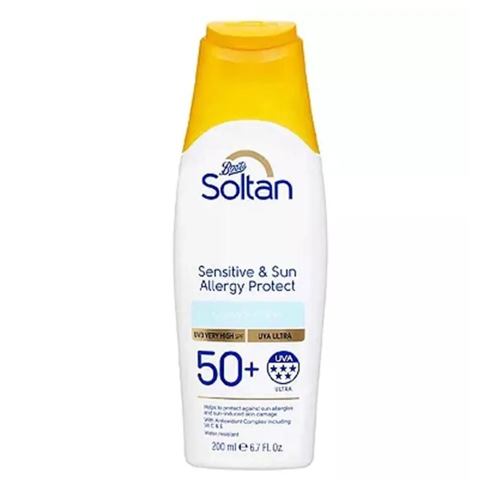 Soltan Protect Lotion 200ml 1 Pack Sensitive & Sun Allergy Soltan Sensitive & Sun Allergy Protect Lotion