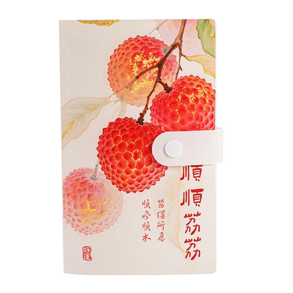 Lychee 100 Envelopes Money Saving Challenge PP Large Capacity Money Collection Book Waterproof Save Money
