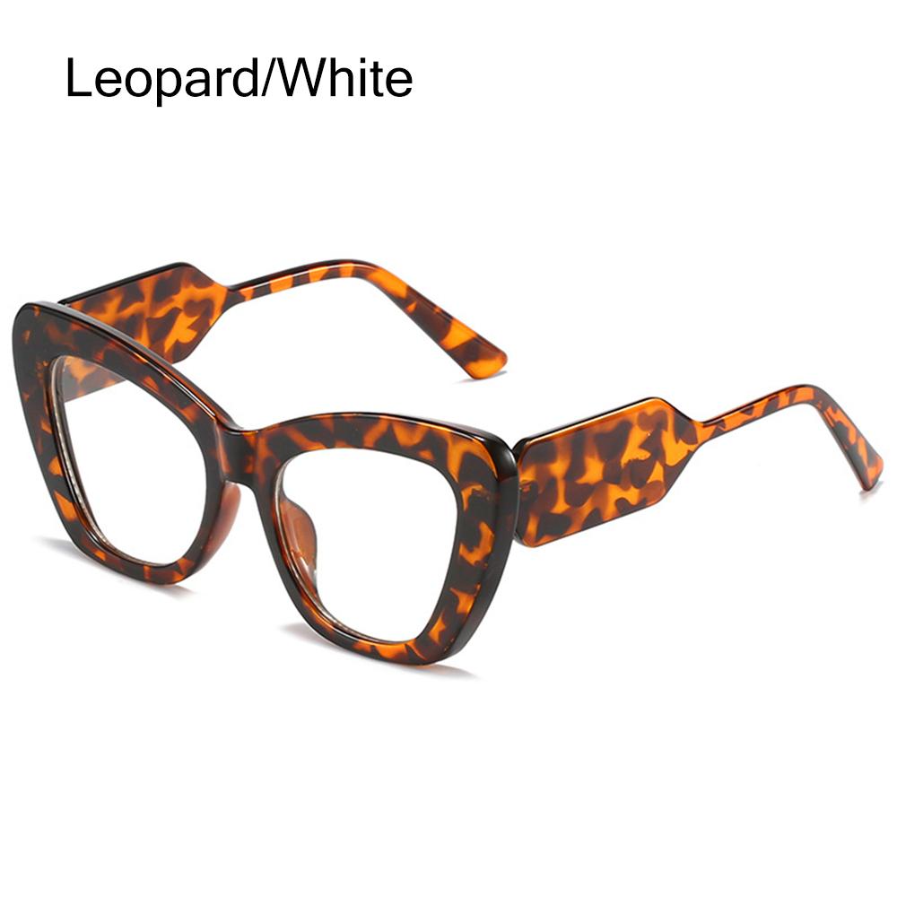 Vintage Y2K Cat Eye Sunglasses for Women & Men Oversized Square Sun Glasses Fashion Shades for Beach Vacation UV400 Protection