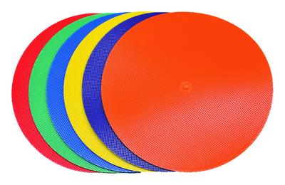 TOEI LIGHT Punto de Juego Activo y Juego de 6 Piezas (Redondo) B-7140A, Rojo, Azul, Amarillo, Verde, Morado, Naranja,