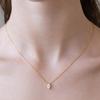 Tatiana (925 Silver) Marquise-Cut Moissanite Necklace DN0007