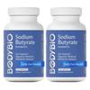 Bodybio Sodium Butyrate 100 Capsules 2 Pack (2 pcs)