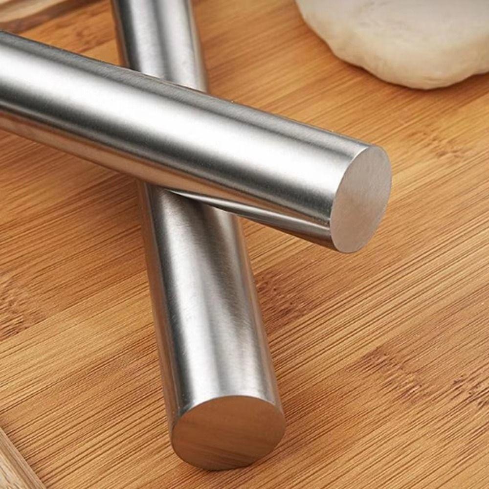 Smooth Surface Non-Stick Rolling Roller 8/10/12inch Dough Bake Roller  Cooking Tool
