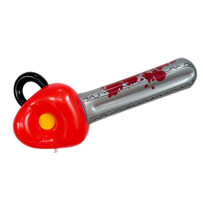 Children s Inflatable Toys PVC Inflatable Chainsaw Simulation Inflatable Saw Toys Halloween Party Decoration Props Toys
