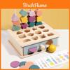 Wooden Shape Matching Box With Color Recognition For Early Education And Focus Development