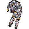 Fright Doll Halloween Cosplay Set: Kids' Long Sleeve Medium & Large Home Wear 7771