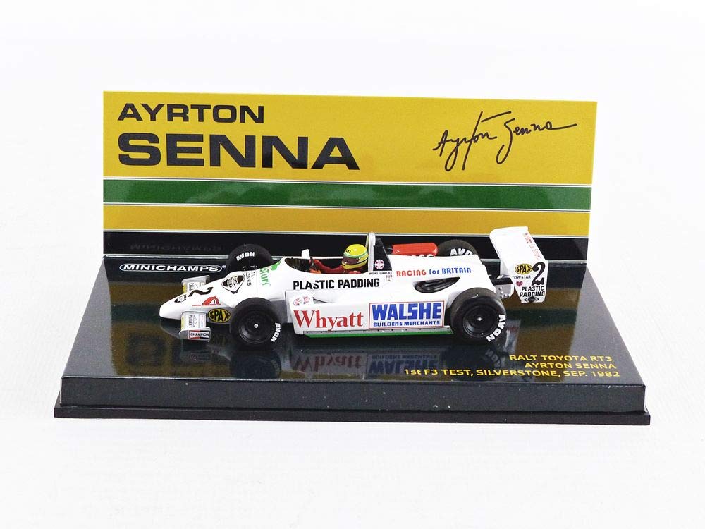 Minichamps scale Ralt Toyota RT3 1982 F3 Silverstone First Test September Senna Senna Collection 1/43 A. [Resin]