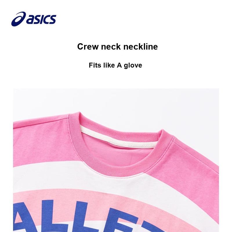 New Asics T Shirt Pink Children Aged 3 7 Years Old 332241173040-0620