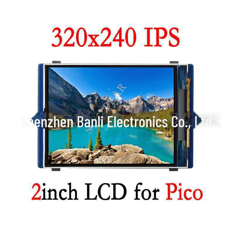 

Raspberry Pi Pico 2 LCD Display Module, 65K Colors, 320×240 Pixels, SPI Communication 320×240 pixels