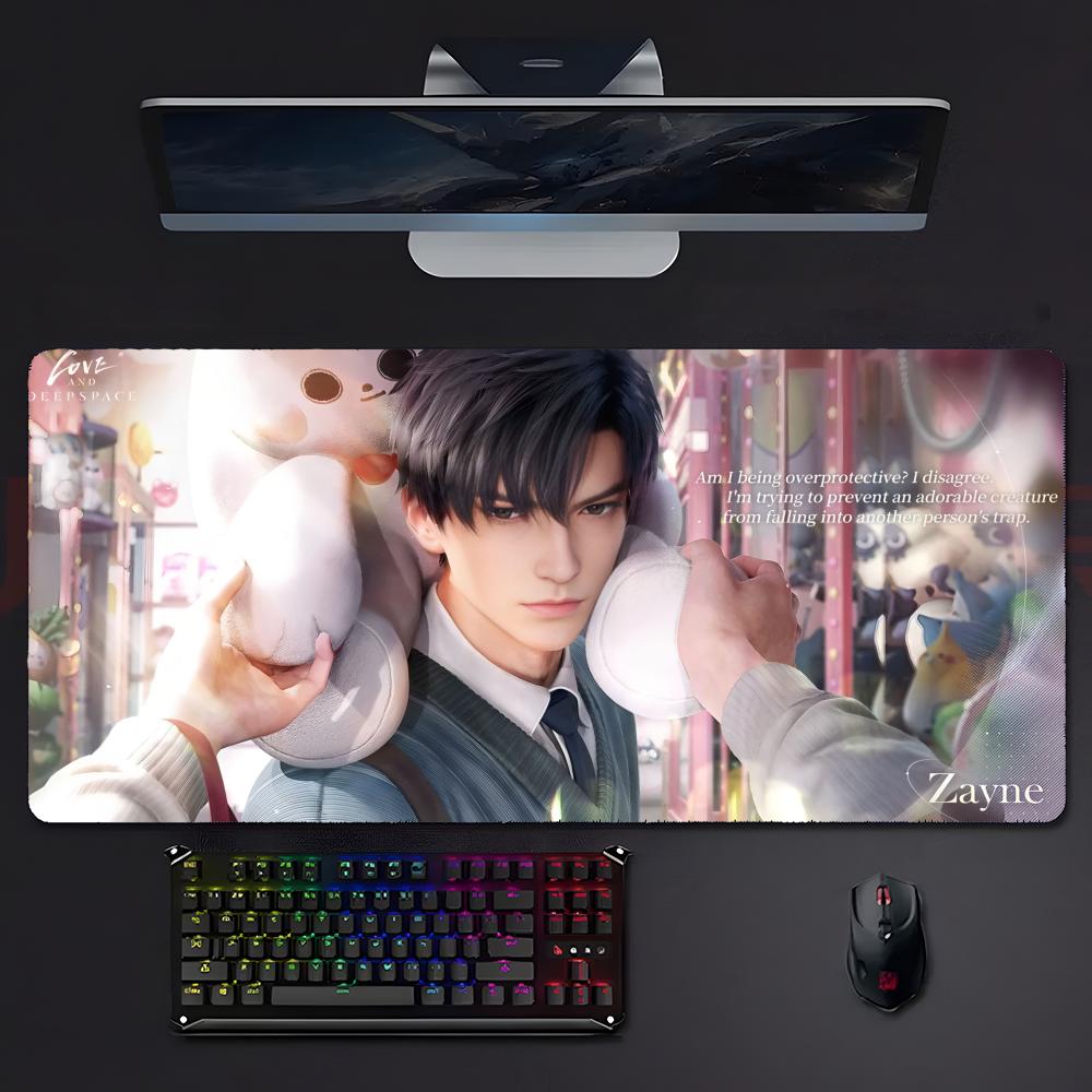 Gamecharacter Charming Love And Deepspace Rafayel Mouse Pad Mousepad Large Gaming Lockedge Thickened Pc Table Desk Mat