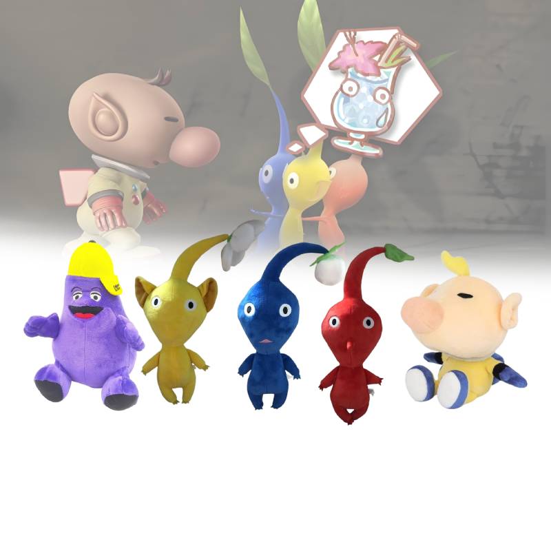 Plush Toys Pikmin Cute Cartoon Children Birthday Holiday Gift Throw Pillow Doll