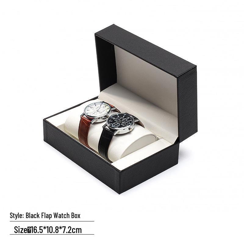 PU Watch Box: Flip-Top Display & Storage for a High-End Feel