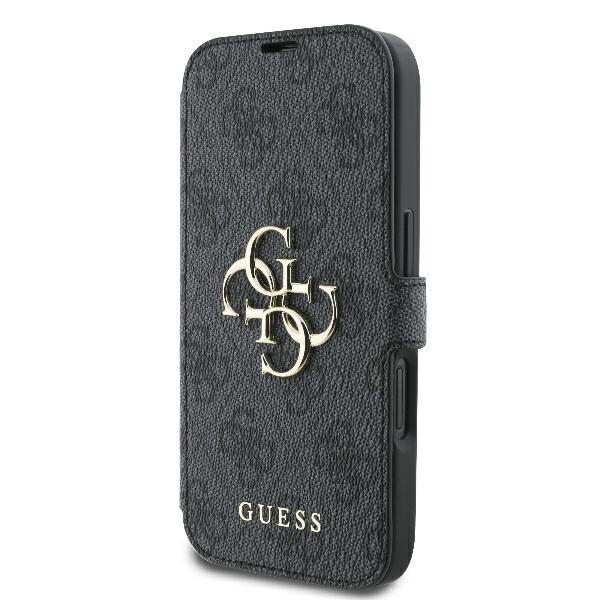 Guess Gubkp16S4Gmggr Iphone 16 6.1 Black/Black Book 4G Metal Logo