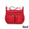 Bolso de nailon impermeable para mujer, tipo mensajero, cruzado, de gran capacidad, para viaje, informal, de alta calidad