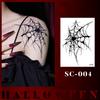 Waterproof Halloween Tattoo Stickers: Realistic Scars, Veins, and Cracks for Face and Arms