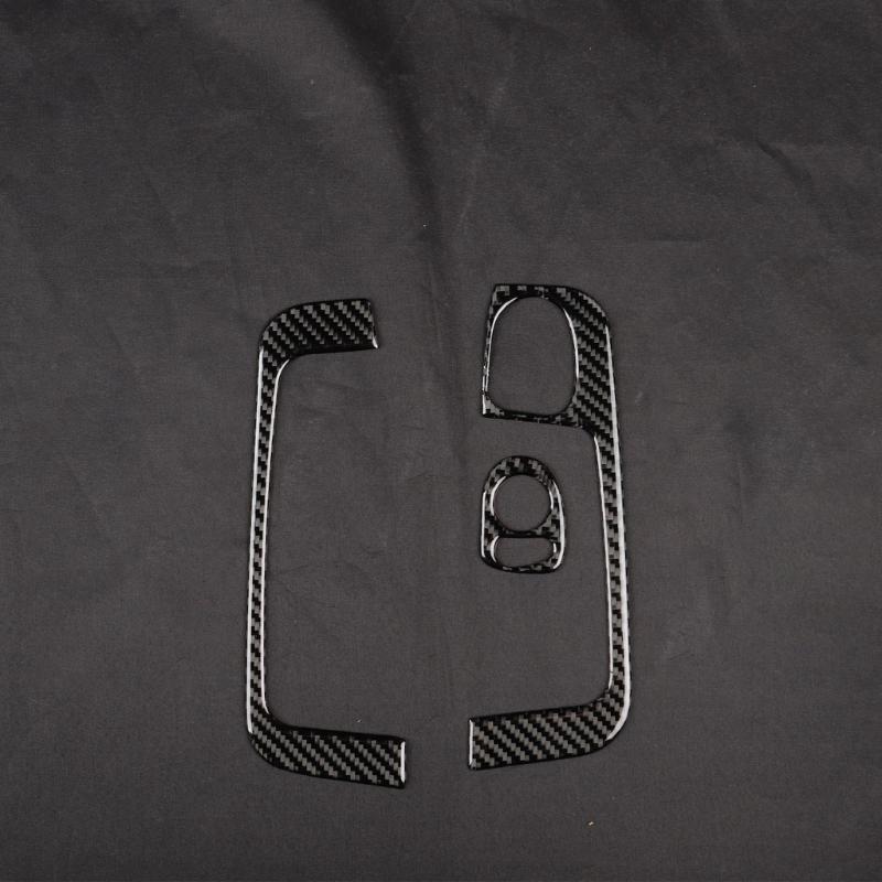 Car Door Panel Armrest Sticker Decal Carbon Fiber Interior Trim Cover for Door Panel