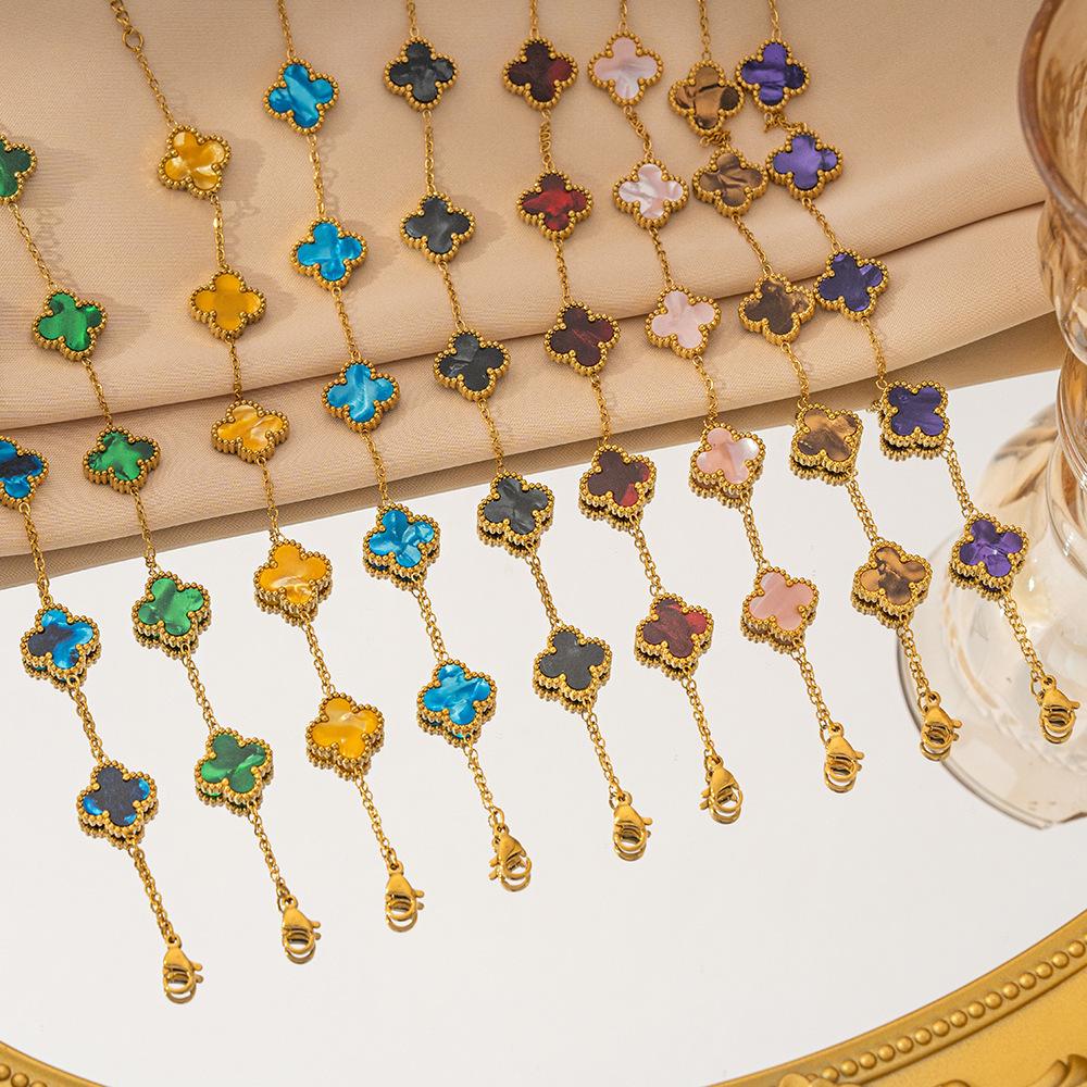 Four-leaf Clover Bracelet Women's Jewelry Accessories New High-end Bracelet