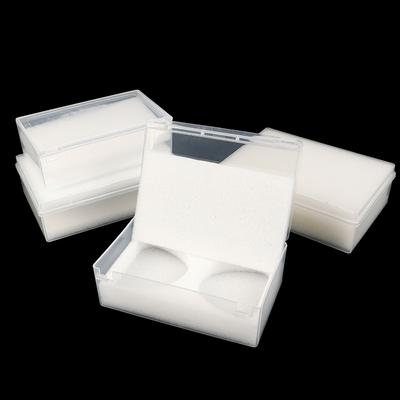 Dental Plastic Tooth Box With Sponge Portable Denture Box Dental Implant Storage Box Dentistry Lab Materials