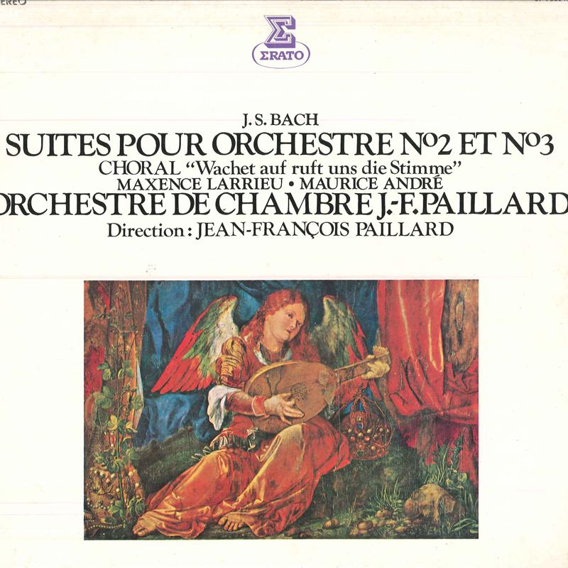 

LP Record JEAN-FRANCOIS PAILLARD/ORCHESTRE DE - J.s.bach/Suittes Pour Orchestre No2 OP7031RE ERATO 1974 Japan Obi Classical Used