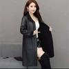 Medium and Long Teddy Fleece Trench Coat Women's New Leather Jacket Women's Fashion Casual Large Size