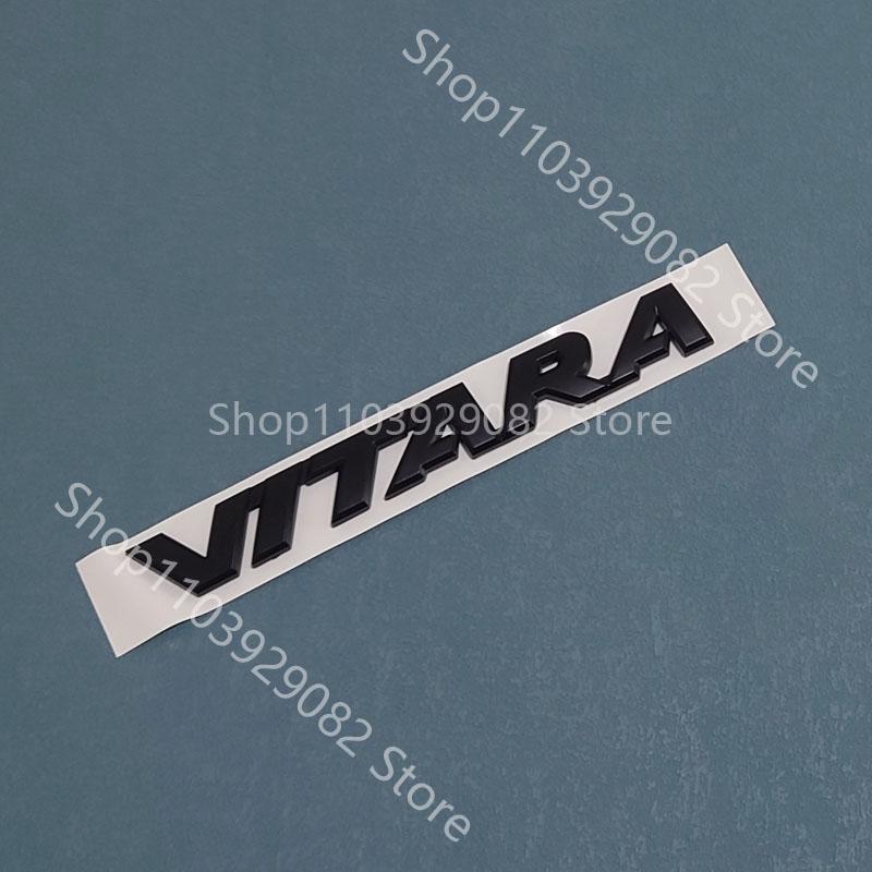 For SUZUKI S-Cross Vitara Black Emblem Rear Trunk Script Badge Decal Logo Symbol