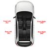 Car Front Left Exterior Outside Door Handle 69210-60010 for Toyota Land Cruiser 80 LC80 FZJ80 4500 1991-1997