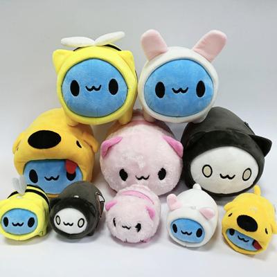 5pcs 2023 3D Bugcat Capoo brinquedos de pelúcia para crianças brinquedo de pelúcia de algodão