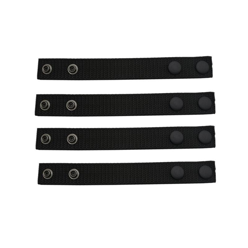 Tactical Belt Buckle Heavy Duty Keeper 4Pcs for Webbing Belt Outdoor Sports Equipment Accessories