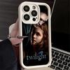 Phone Case for iPhone 17 Air 16E 15 16 Pro Max Twilight Saga Edward Cover 14 Plus 13 12 Mini Soft Shell Silicone Fundas