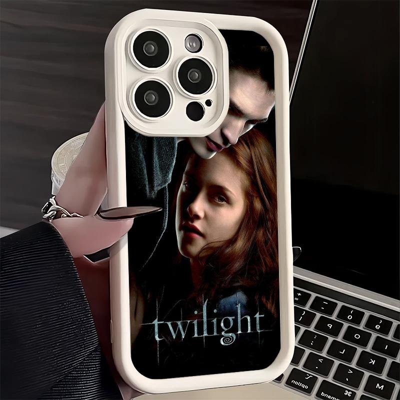 Phone Case for iPhone 17 Air 16E 15 16 Pro Max Twilight Saga Edward Cover 14 Plus 13 12 Mini Soft Shell Silicone Fundas