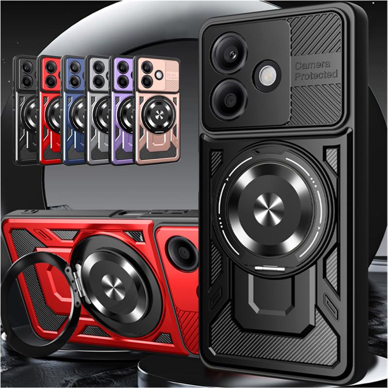 Armor Shockproof Case For OPPO A5 Pro 5G Protective Cover Ring Stand Holder Fundas Coque Capa