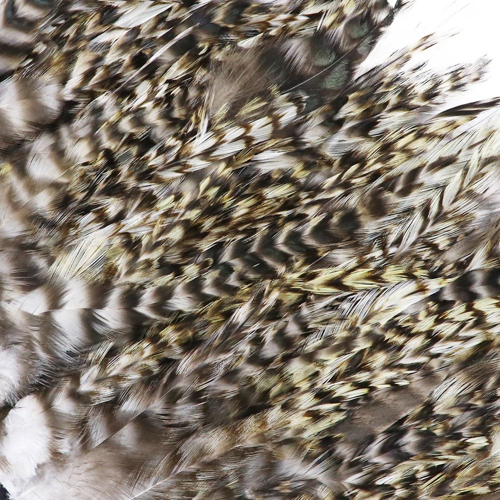 Feather1Meter Dyed Rooster Chicken Feather Trim 4-6inch Natural Pheasant Plumes for Fringe Ribbon Craft DIY Sewing Clothing Dress Decor