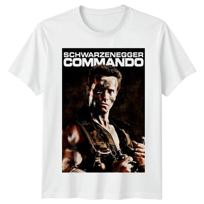 Commando (1985) Movie Poster Inspired Unisex T-Shirt Retro 80s Tee