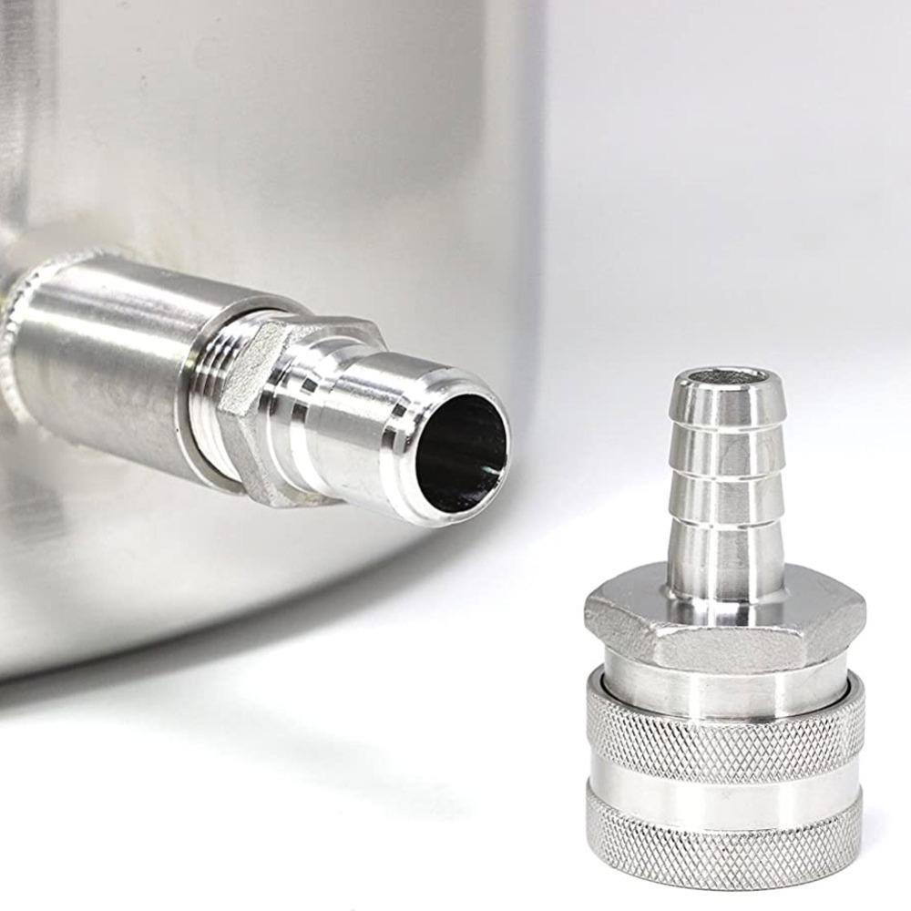 4 pcs Quick Connect Design Quick Connector Adapter Homebrew Beer Accessory  Beer Keg Setup