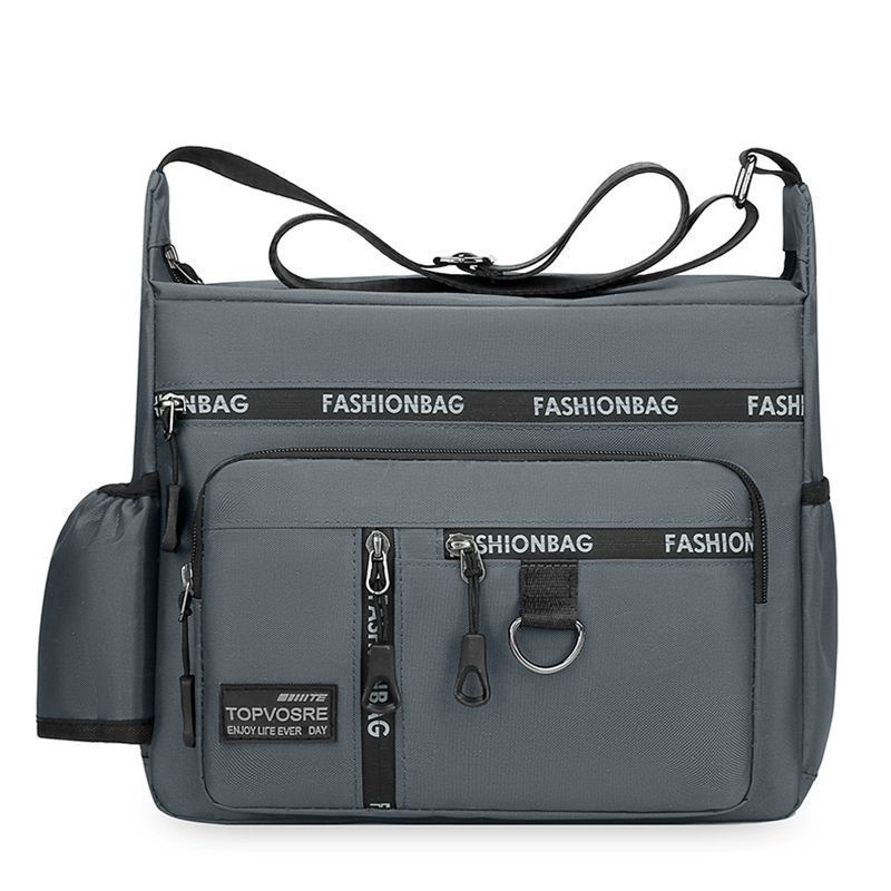 Men Casual Large Capacity Messenger Bag With Oxford Fabric For Business Travel